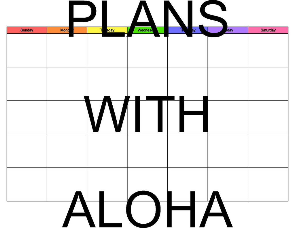 Calendar Planner Page