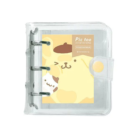 Pompompurin Mini 3-Ring Binder with Memo Paper | Official Sanrio | Japan