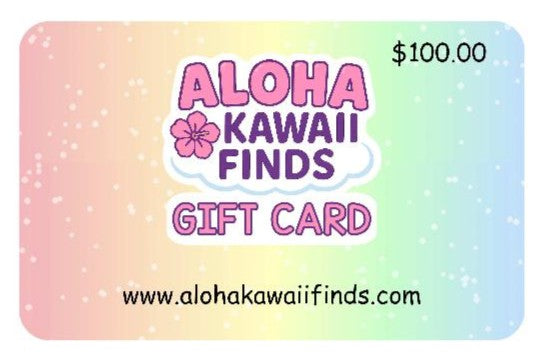 Aloha Kawaii Gift Cards