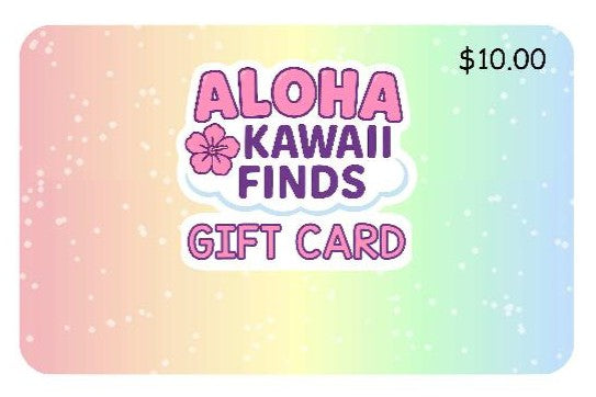 Aloha Kawaii Gift Cards
