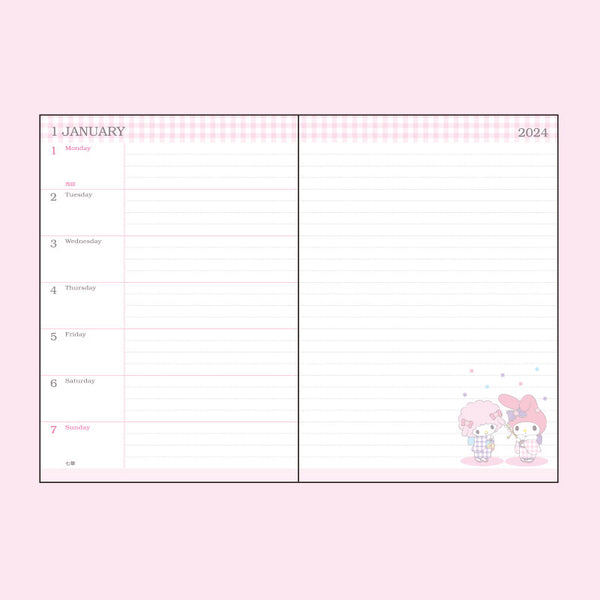 B6 Horizontal Planner