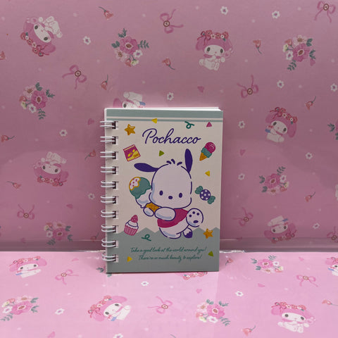 Small Pochacco Spiral Notebook