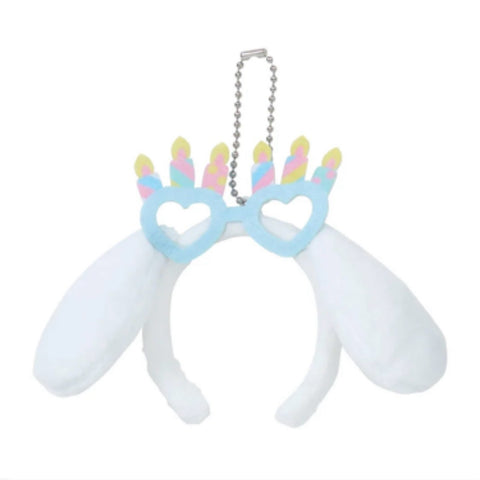 Cinnamoroll 2024 Party Headband Mascot Keychain | Official Sanrio | Japan