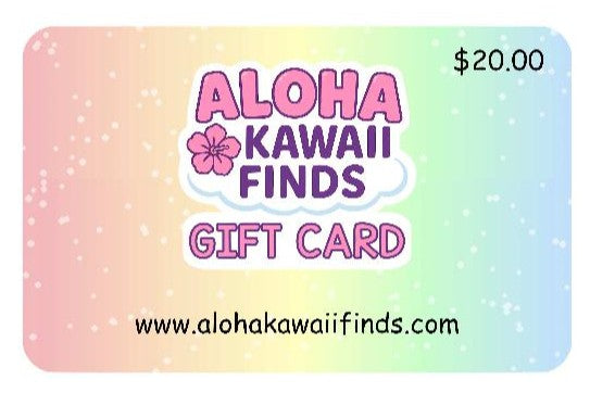 Aloha Kawaii Gift Cards