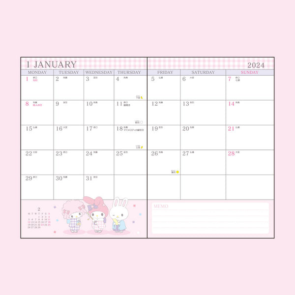 B6 Horizontal Planner