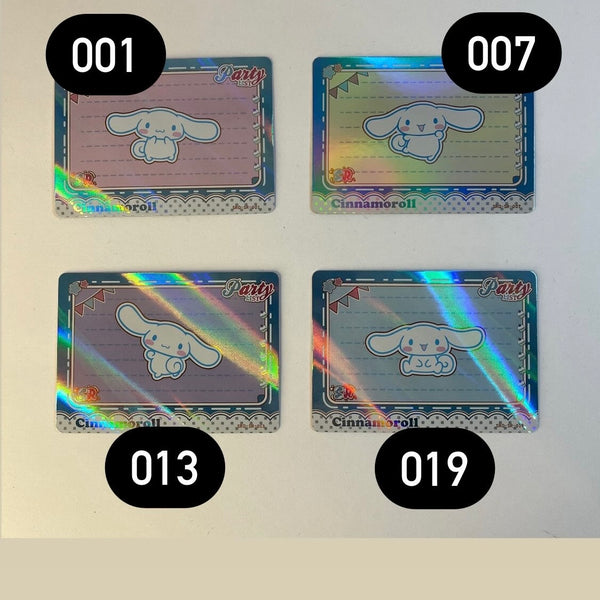 Cinnamoroll Trading Cards