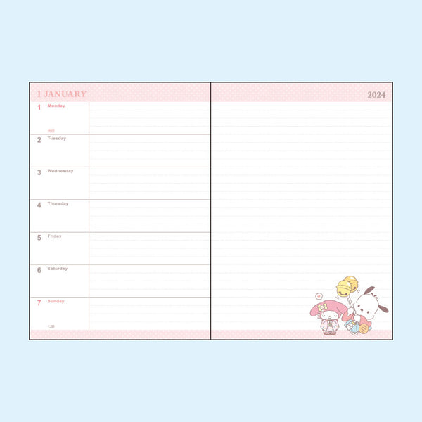 B6 Horizontal Planner
