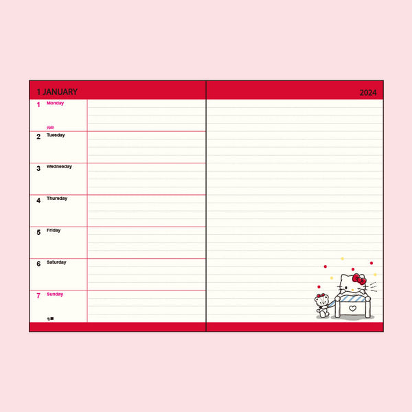 B6 Horizontal Planner