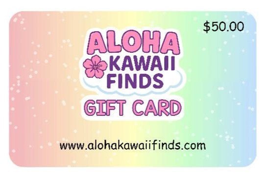 Aloha Kawaii Gift Cards