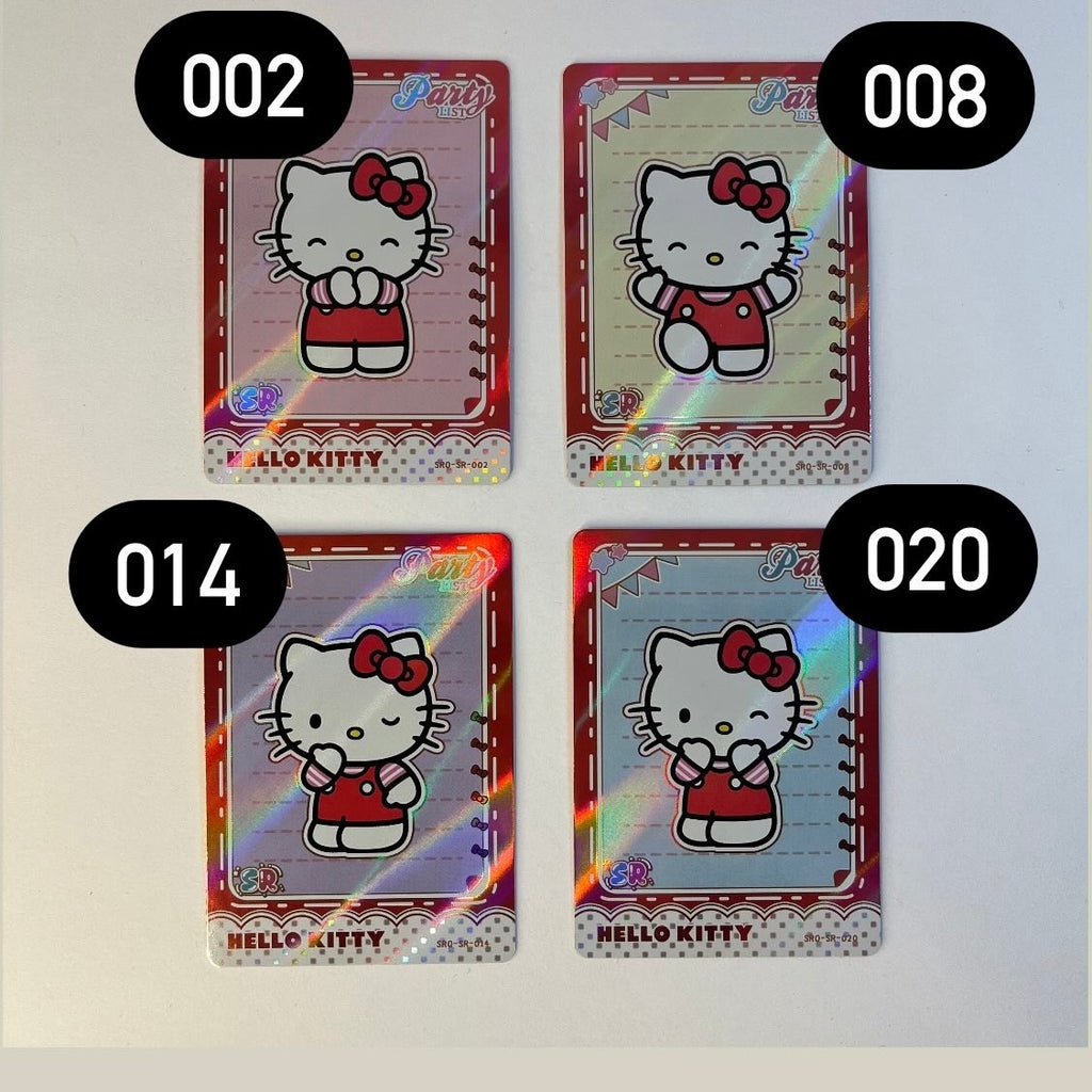 Hello Kitty Trading Cards – Plans with Aloha
