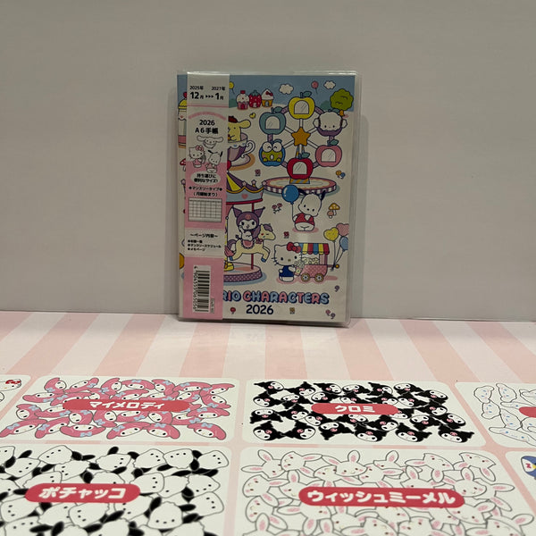2026 Affordable A6 Monthly Planner