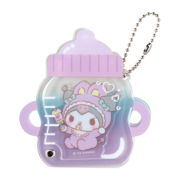 Acrylic Baby Bottle Keychain