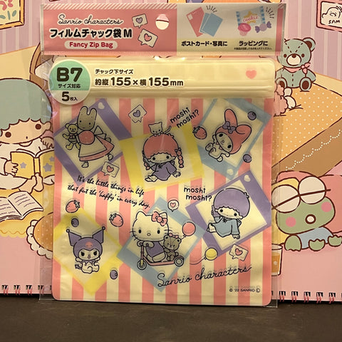 Mixed Characters Zip Bags