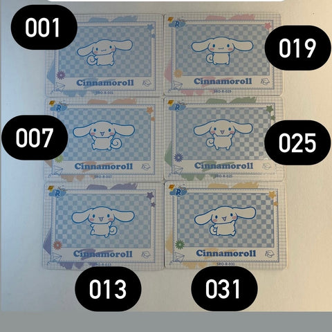 Cinnamoroll Trading Cards