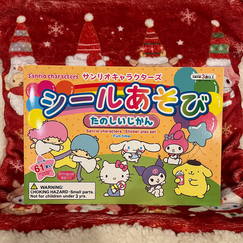 Sanrio Characters Fun Time Sticker Play Set | 61 Stickers