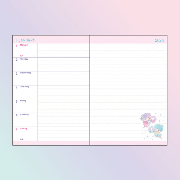 B6 Horizontal Planner