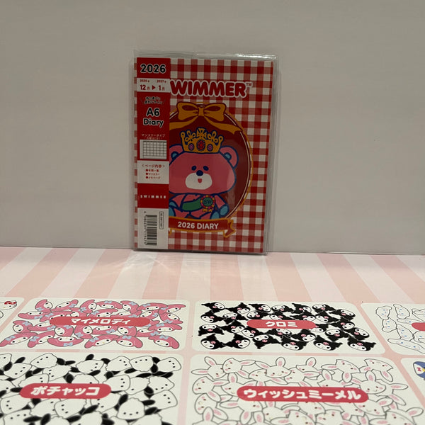 2026 Affordable A6 Monthly Planner