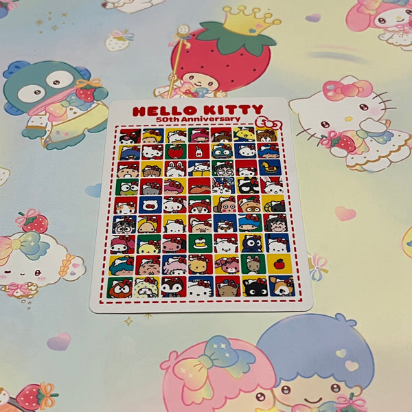 Strawberry News 50th Anniversary Collectible Cards