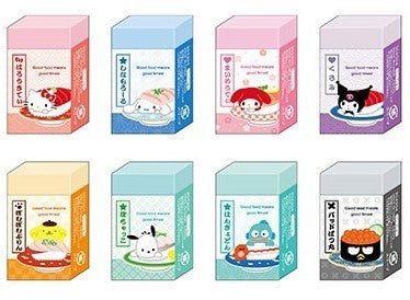 Sushi Series Erasers