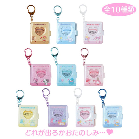 Blue Mini Photo Album Keychain