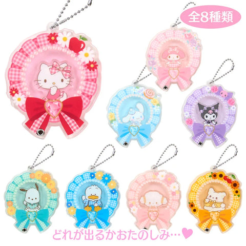Rosette Acrylic Keychain