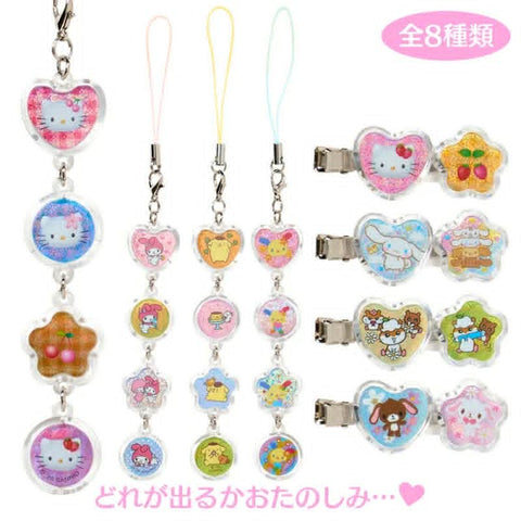 Heart Charms and Barrettes