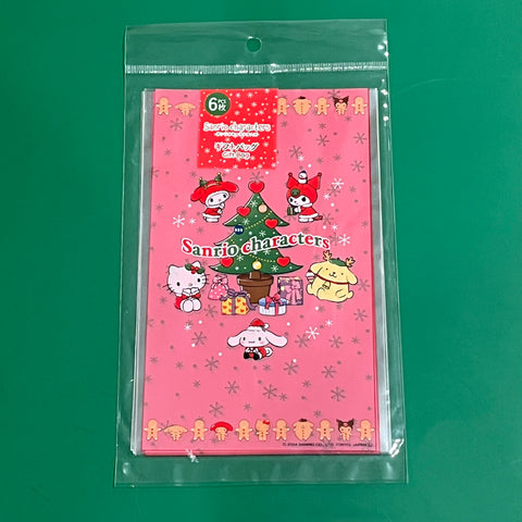 Sanrio Characters Christmas Mini Gift Bags | 6-Pack | 2024