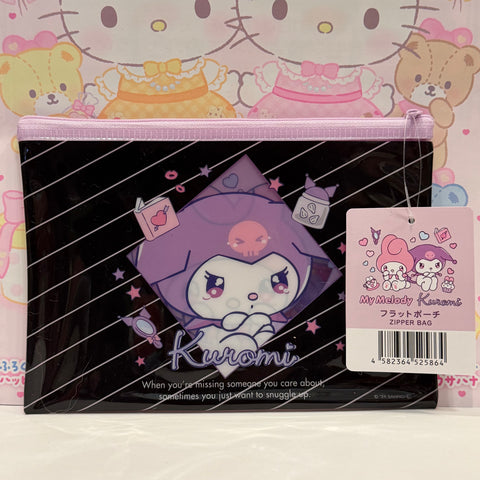 Double-Sided Kuromi/My Melody Vinyl Zip Pouch