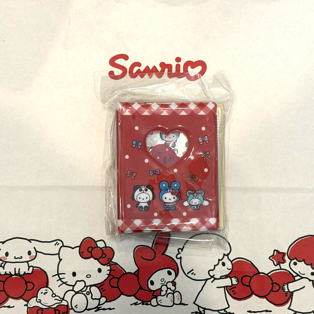 SWIMMER x Sanrio Characters Mini Photo Card Binder Set | Hard Cover 6-Ring Binder | Official Sanrio Japan