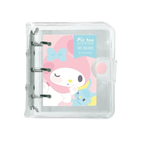 My Melody Mini 3-Ring Binder with Memo Paper | Official Sanrio | Japan
