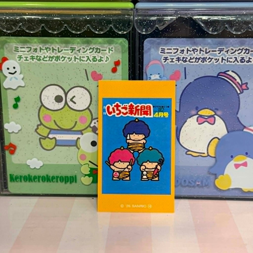 Goropikadon Strawberry News Lovelets Mini Collectible Sticker | Official Sanrio Japan