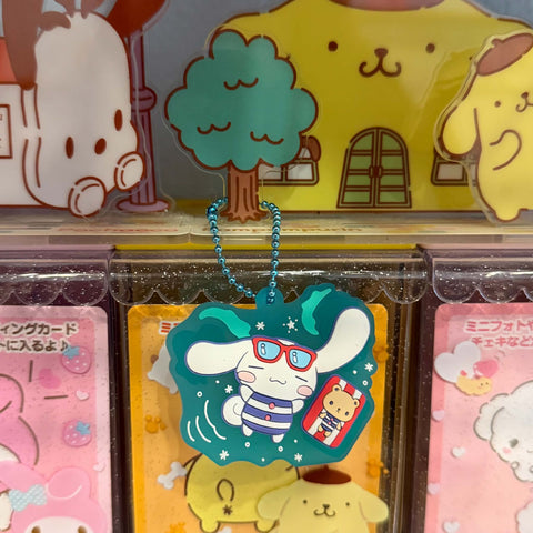 Cinnamoroll Rubber Keychain | Red Sunglasses Design