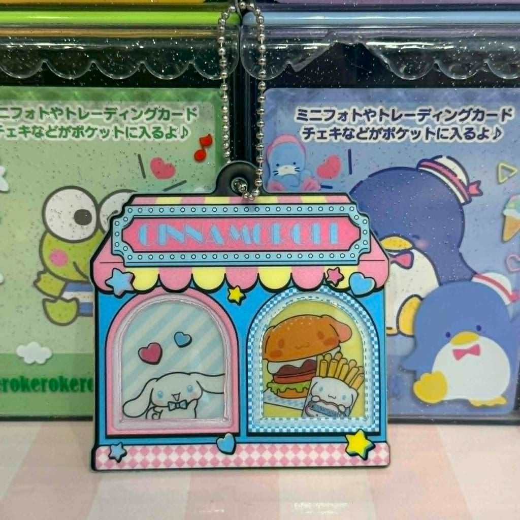 Cinnamoroll Mochi Tsuita! Soft Vinyl Charm | Burger Shop | Official Sanrio Japan