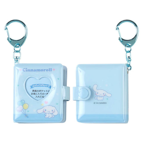 Cinnamoroll Mini Photo Holder Keychain | Heart Display Pocket | Official Sanrio | 2024