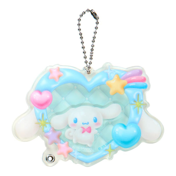 Heart Charm Acrylic Keychain