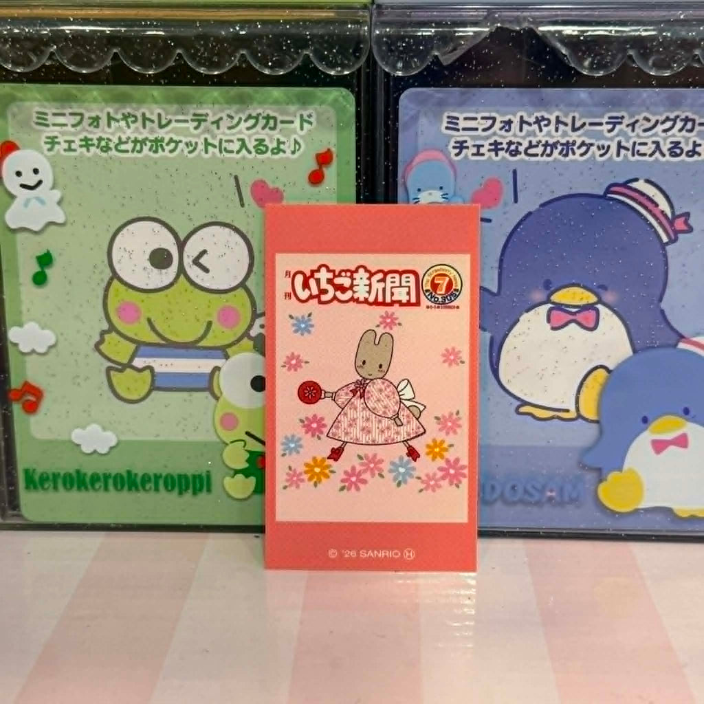 Marroncream Strawberry News Lovelets Mini Collectible Sticker | Official Sanrio Japan