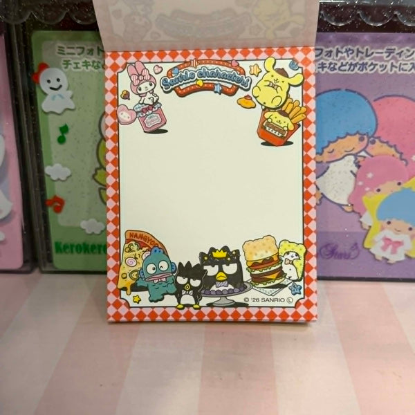 Sanrio Characters Food Theme Mini Memo Pad | Official Sanrio Japan