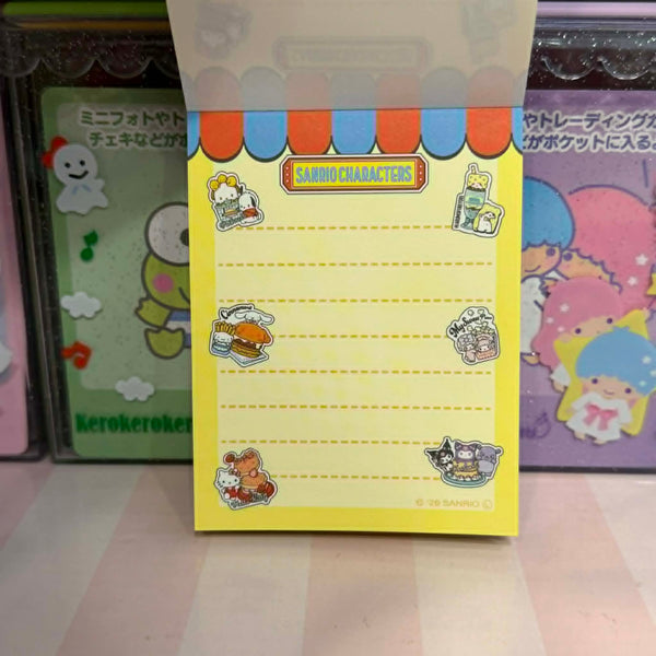 Sanrio Characters Food Theme Mini Memo Pad | Official Sanrio Japan