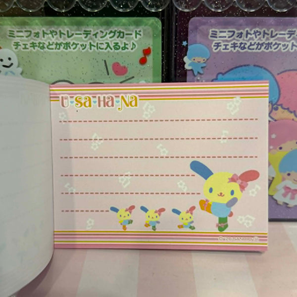 Usahana Sweet Treats Mini Memo Pad | Official Sanrio Japan