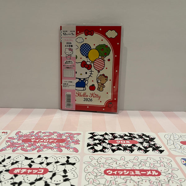 2026 Affordable A6 Monthly Planner