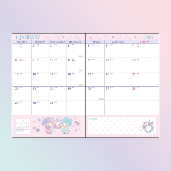 B6 Horizontal Planner
