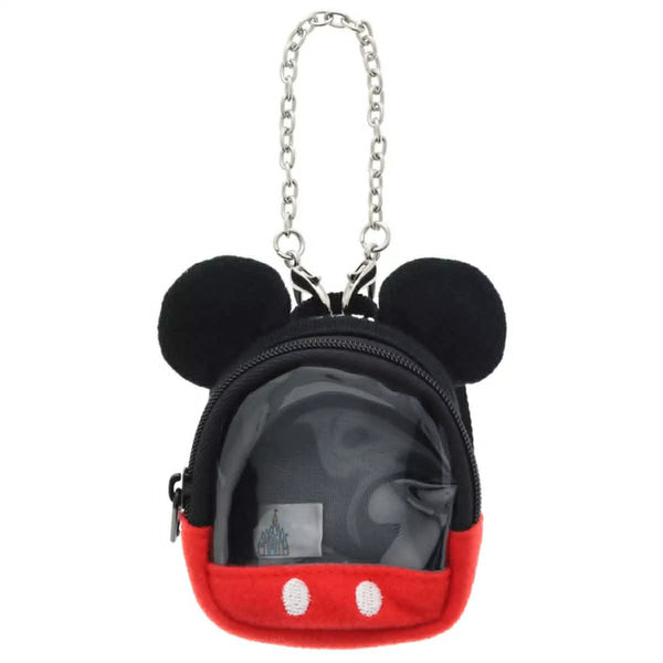 Tokyo Disney Mickey Mini Backpack Charm | Functional Keychain Pouch