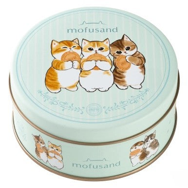 Sanrio & Mofusand Tin Storage Case | Kawaii Collectible Tin (Empty)