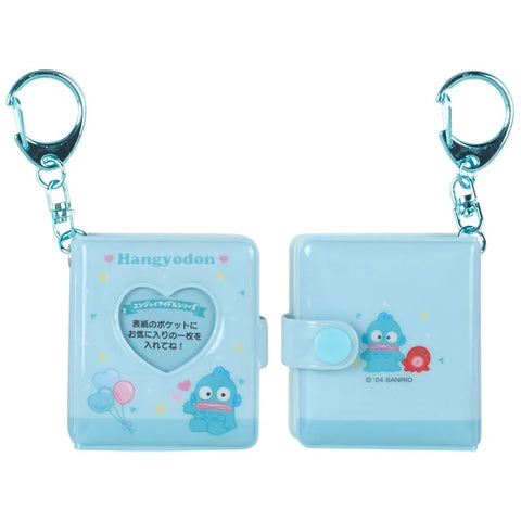 Hangyodon Mini Photo Holder Keychain | Heart Display Pocket | Official Sanrio | 2024