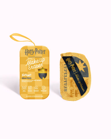 Harry Potter Hufflepuff Makeup Eraser Mini Pro | Reusable Makeup Remover Cloth