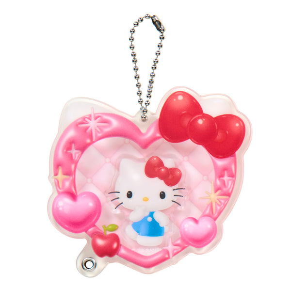 Heart Charm Acrylic Keychain