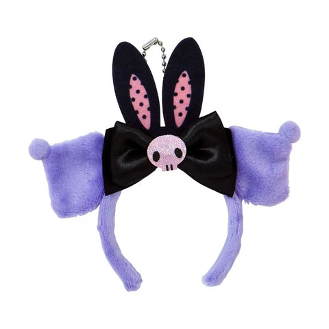 Kuromi 2024 Party Headband Mascot Keychain | Official Sanrio | Japan
