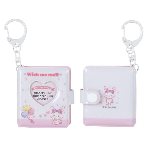 Blue Mini Photo Album Keychain