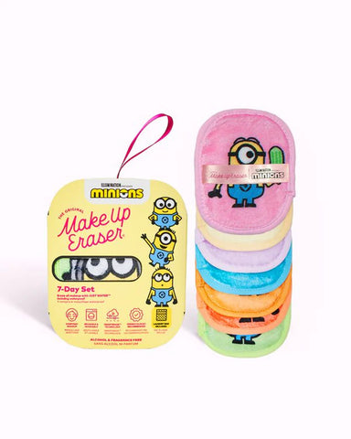 The Original Makeup Eraser x Minions 7-Day Set