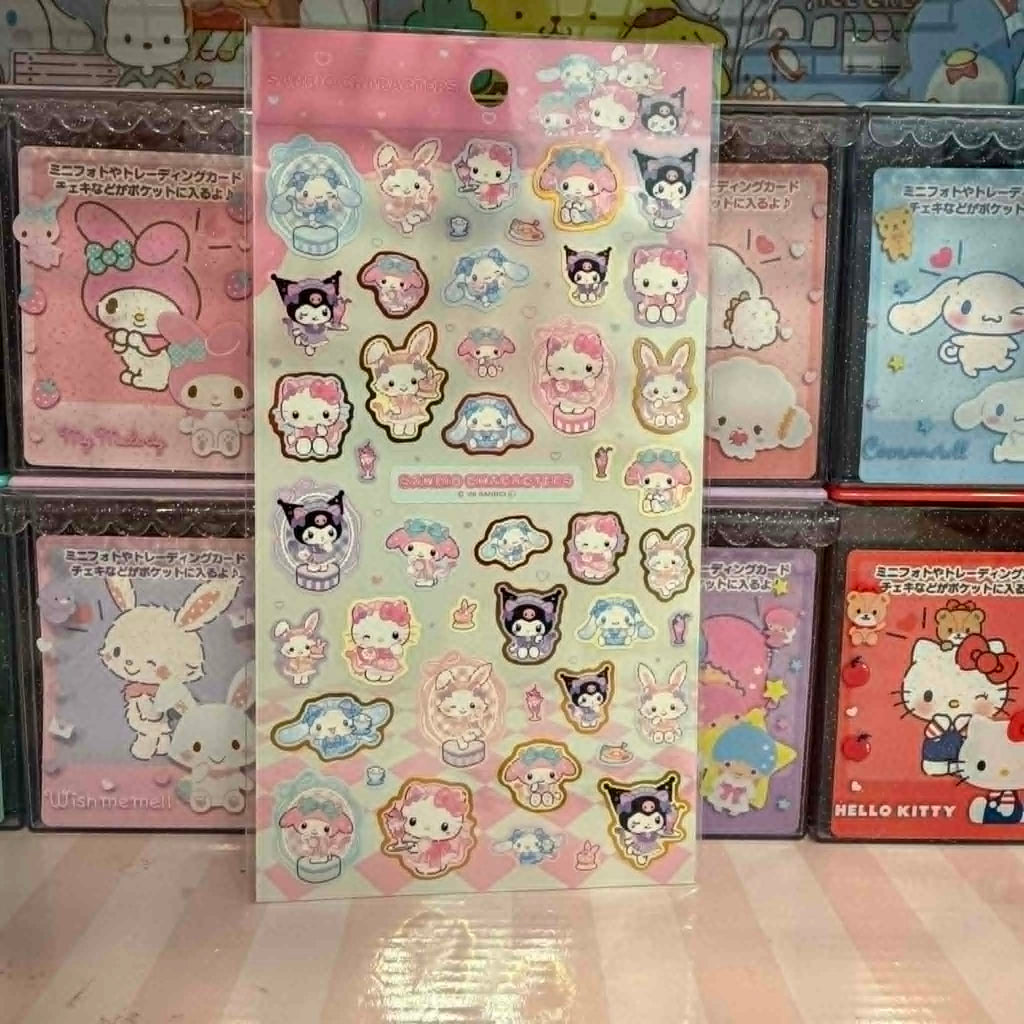 Sanrio Characters Pastel Friends Sticker Sheet | Official Sanrio Japan